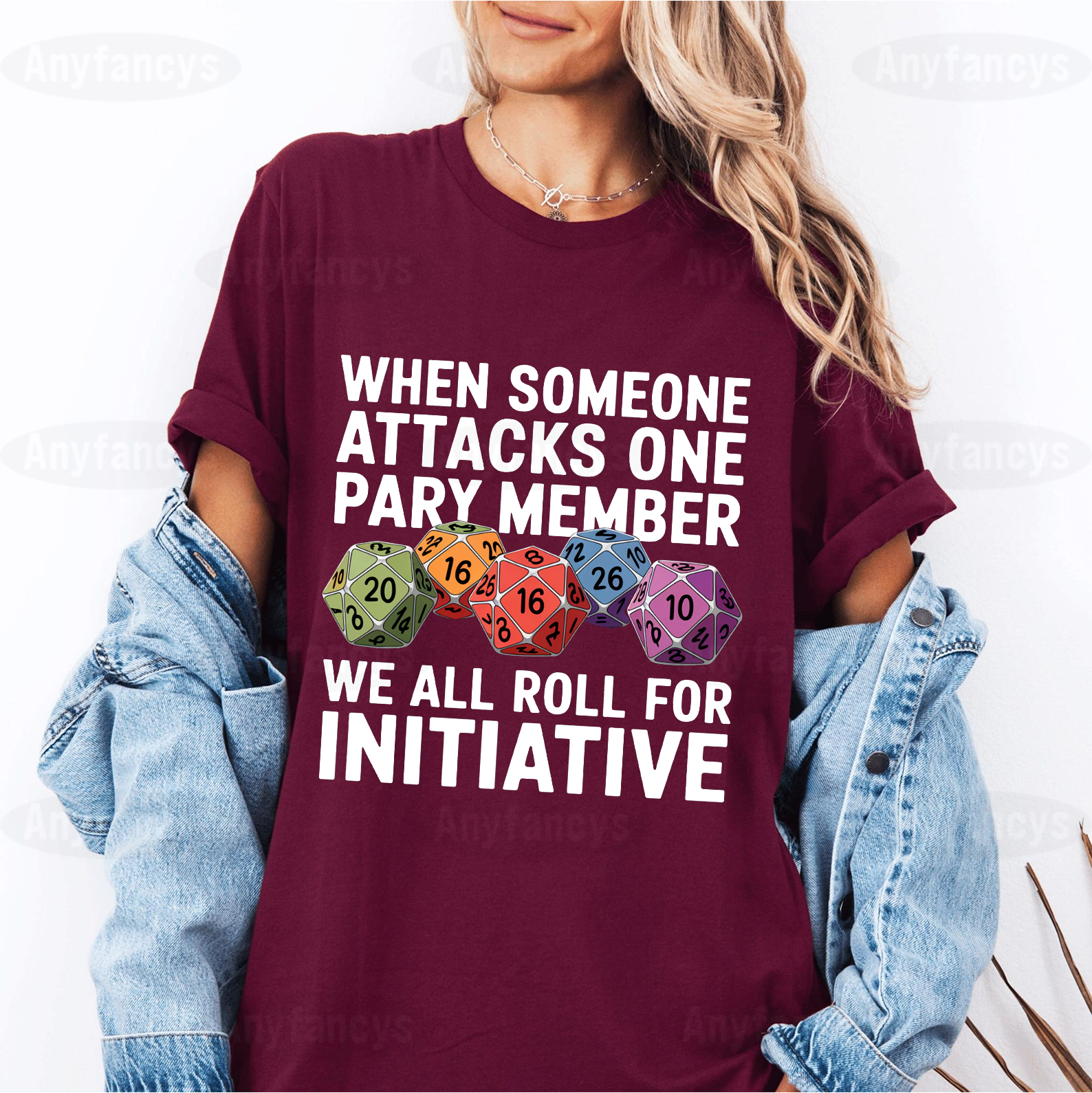 When Someone Attacks One Party Member, D20 Dice LGBTQ Ally  Unisex T-shirt