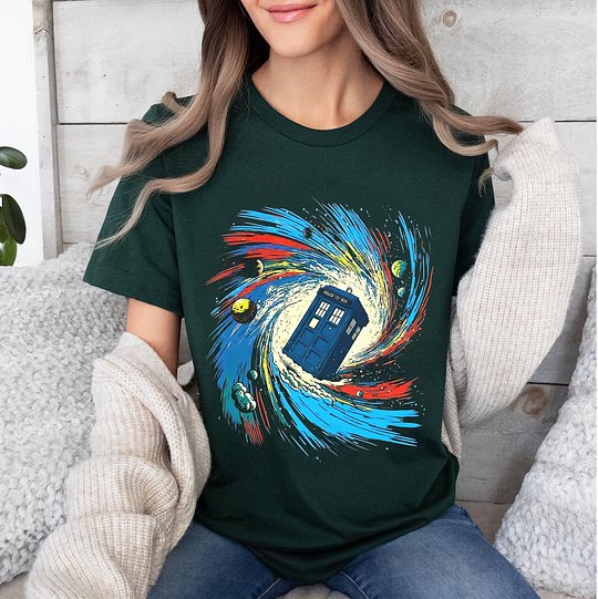 Doctor Who Space and time vortex Unisex T-shirt