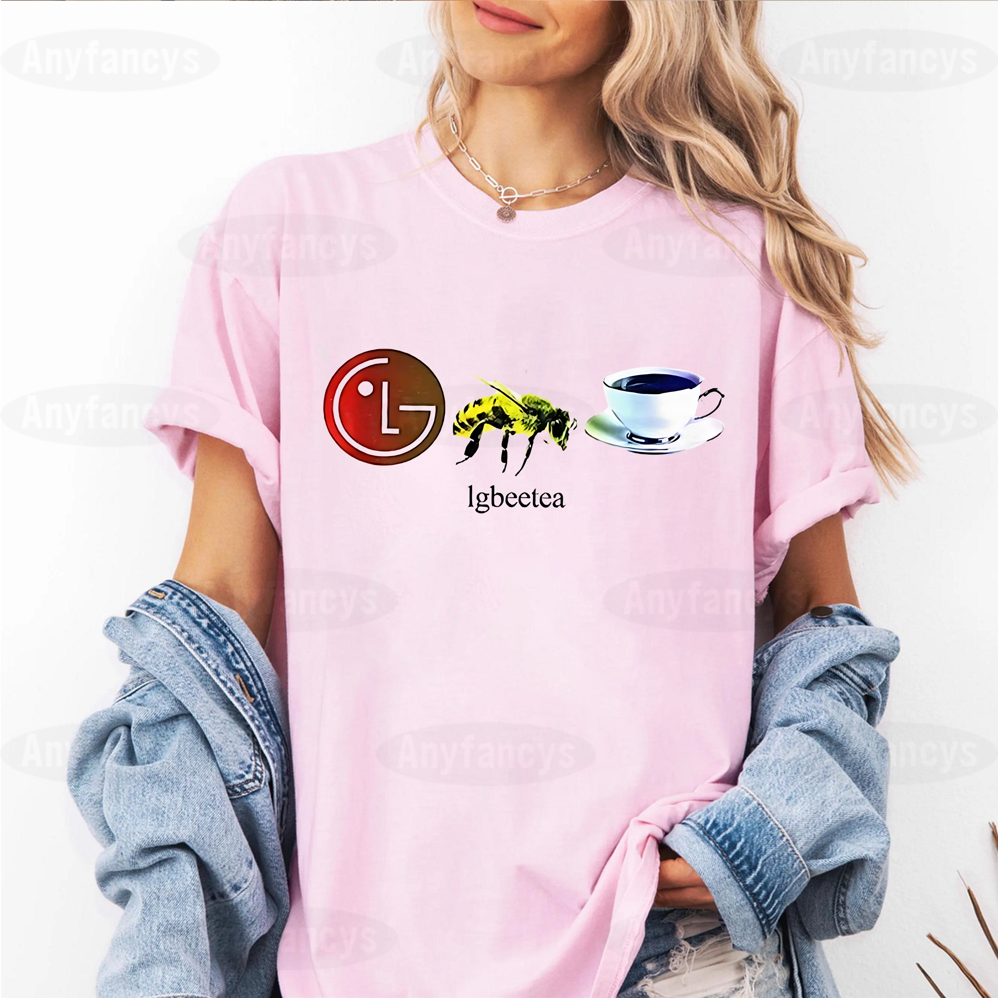 LGBT funny parody LG bee tea Pride Month Unisex T-shirt