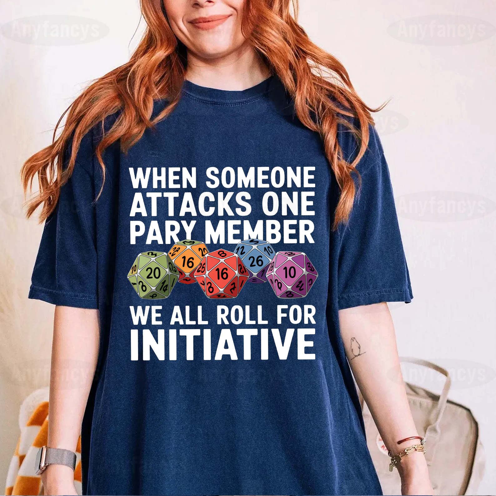 When Someone Attacks One Party Member, D20 Dice LGBTQ Ally  Unisex T-shirt