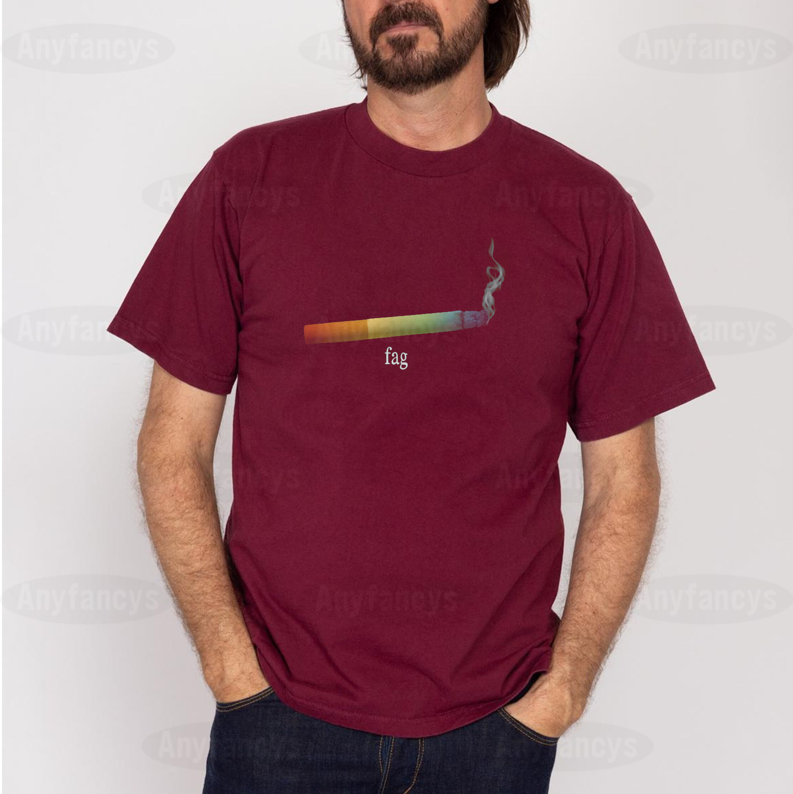 Fag Cigarette LGBT funny Unisex T-shirt