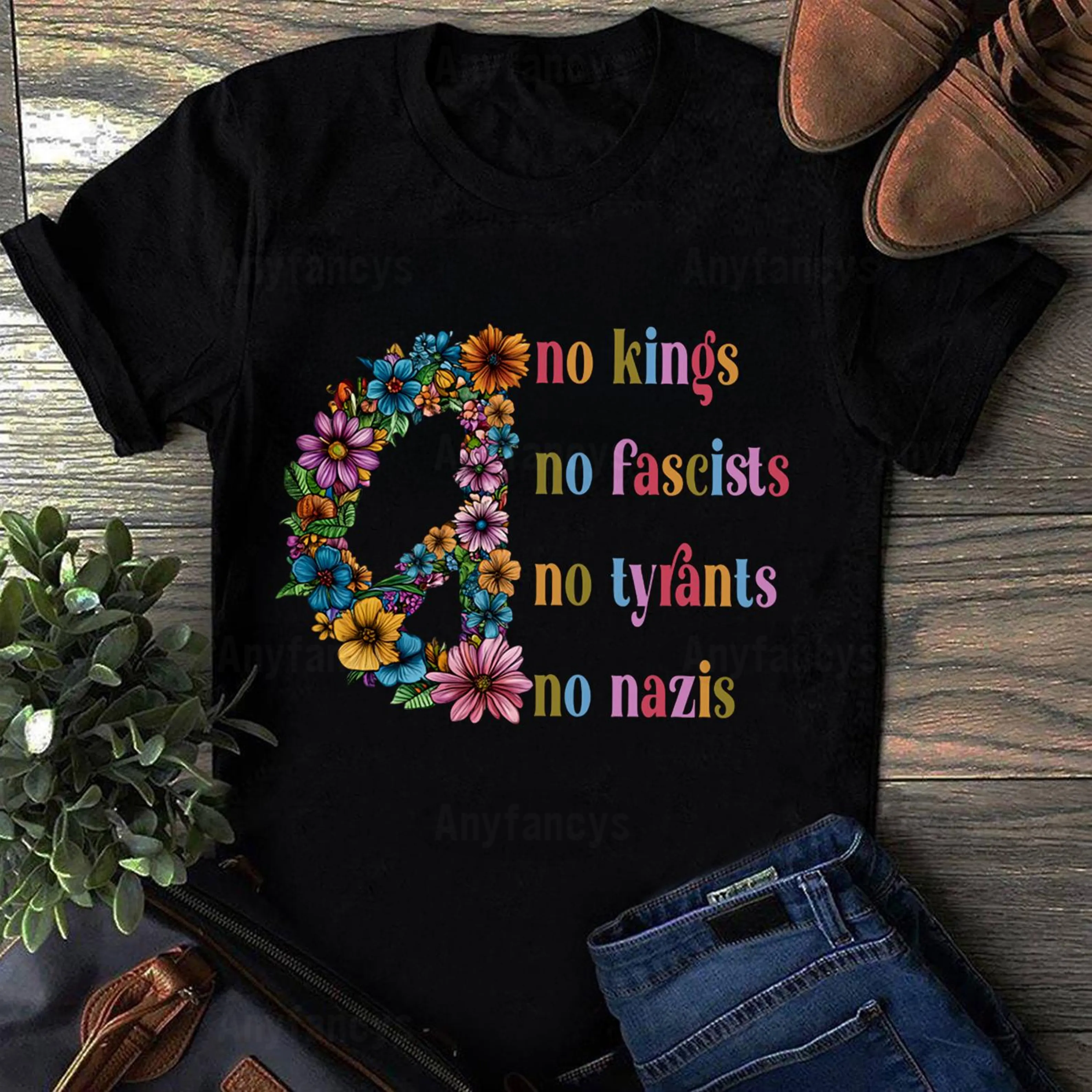 No Kings in America Unisex T-shirt