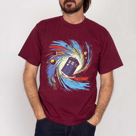 Doctor Who Space and time vortex Unisex T-shirt