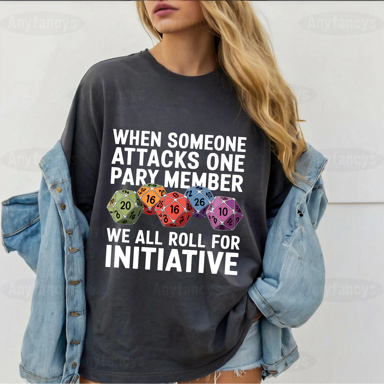When Someone Attacks One Party Member, D20 Dice LGBTQ Ally  Unisex T-shirt