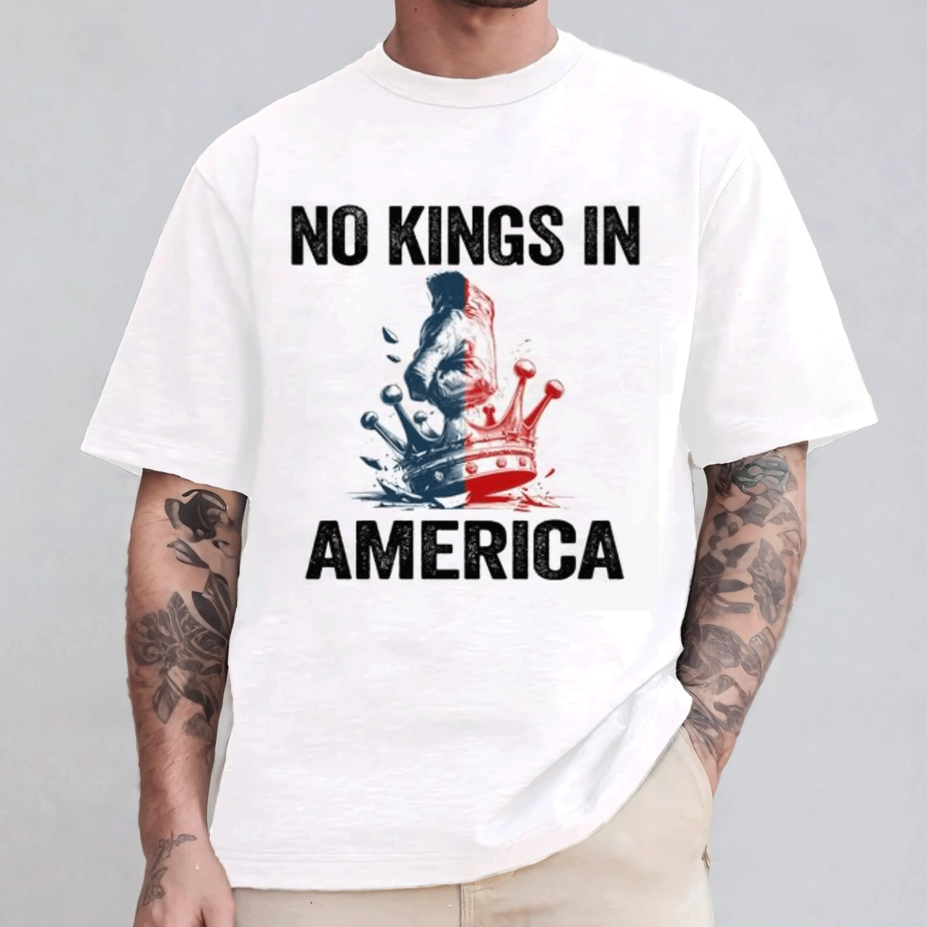 No Kings In America Unisex T-shirt