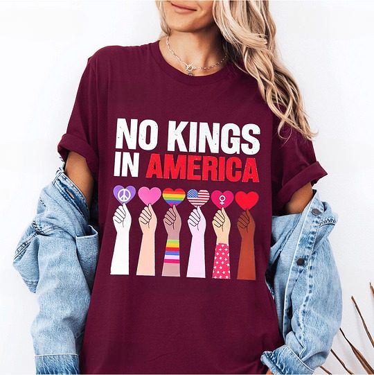 No Kings In America Since 1776 Unisex T-shirt