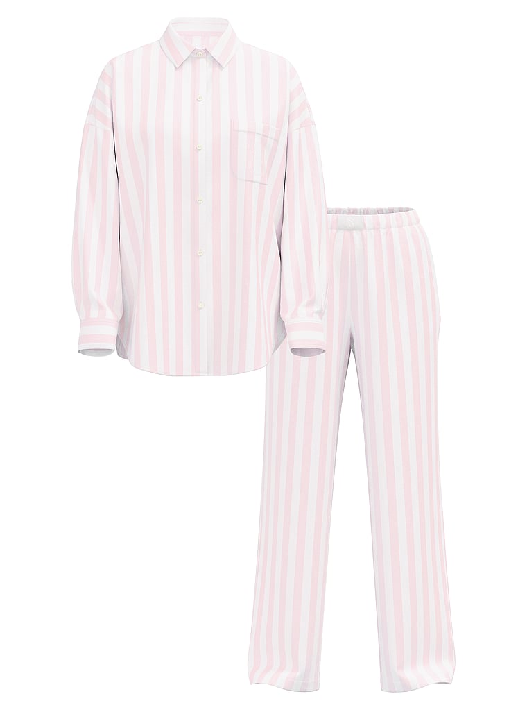 Victoria's Secret Modal-Cotton Long Pajama Set