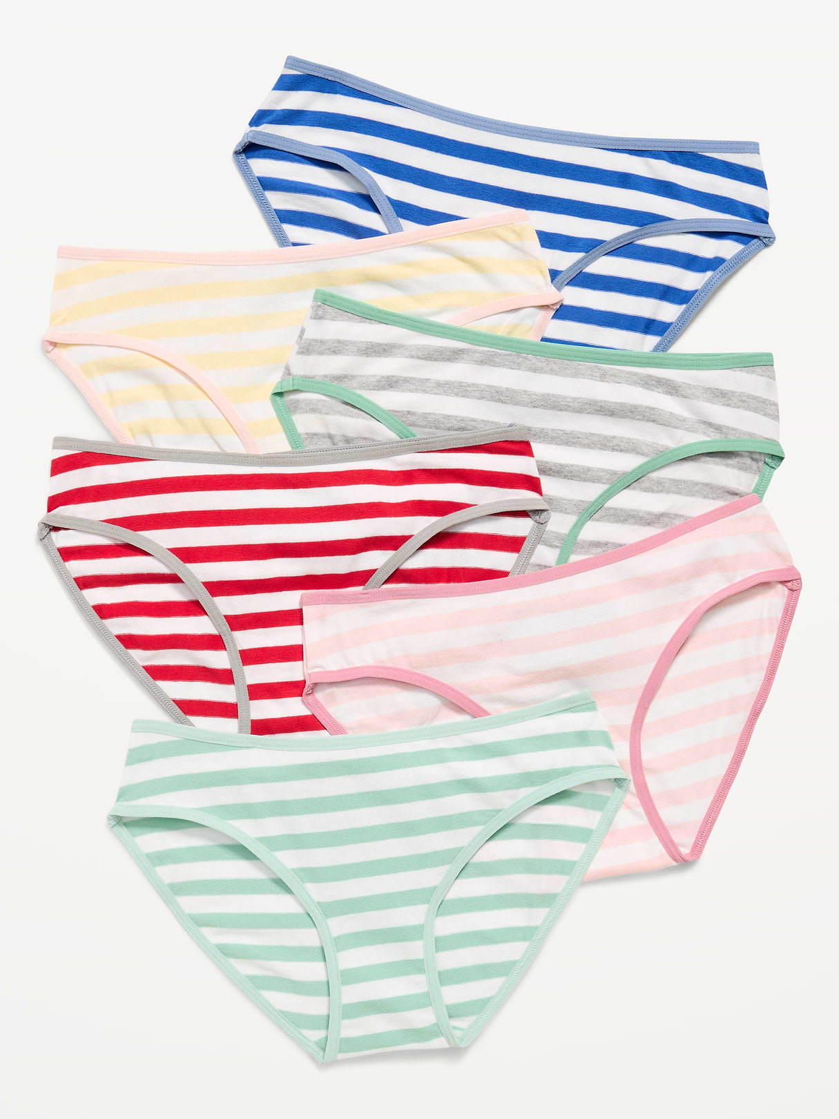 Bikini Underwear 6-Pack for Girls