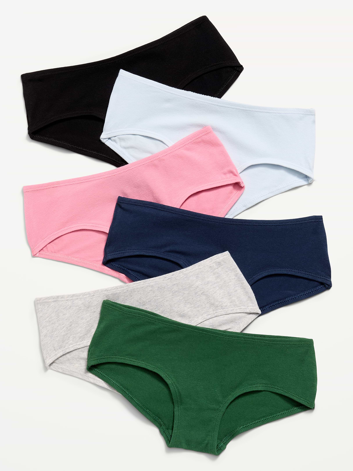 Hipster Underwear 6-Pack for Girls