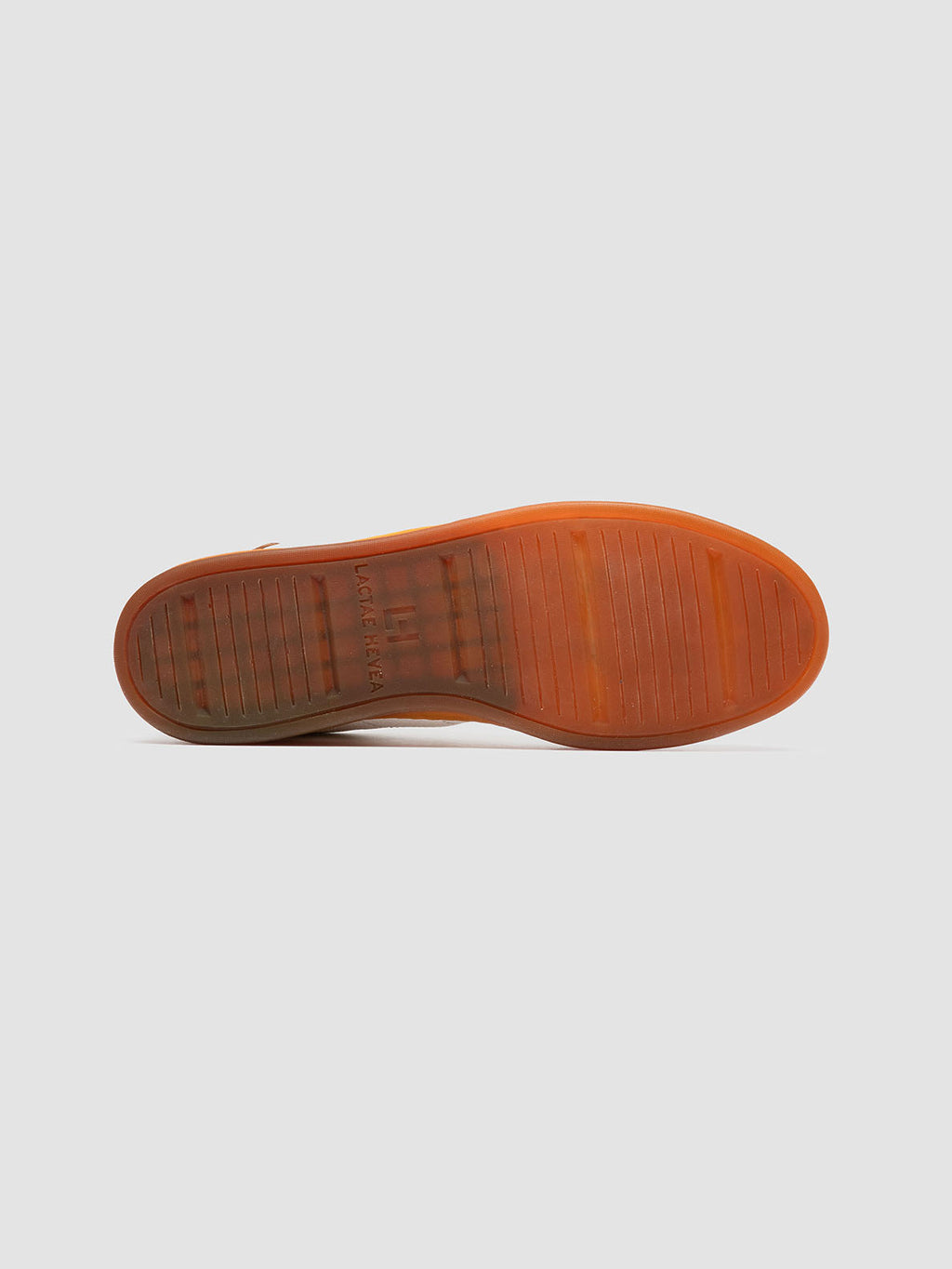Weiße Low-Top-Sneakers aus Leder