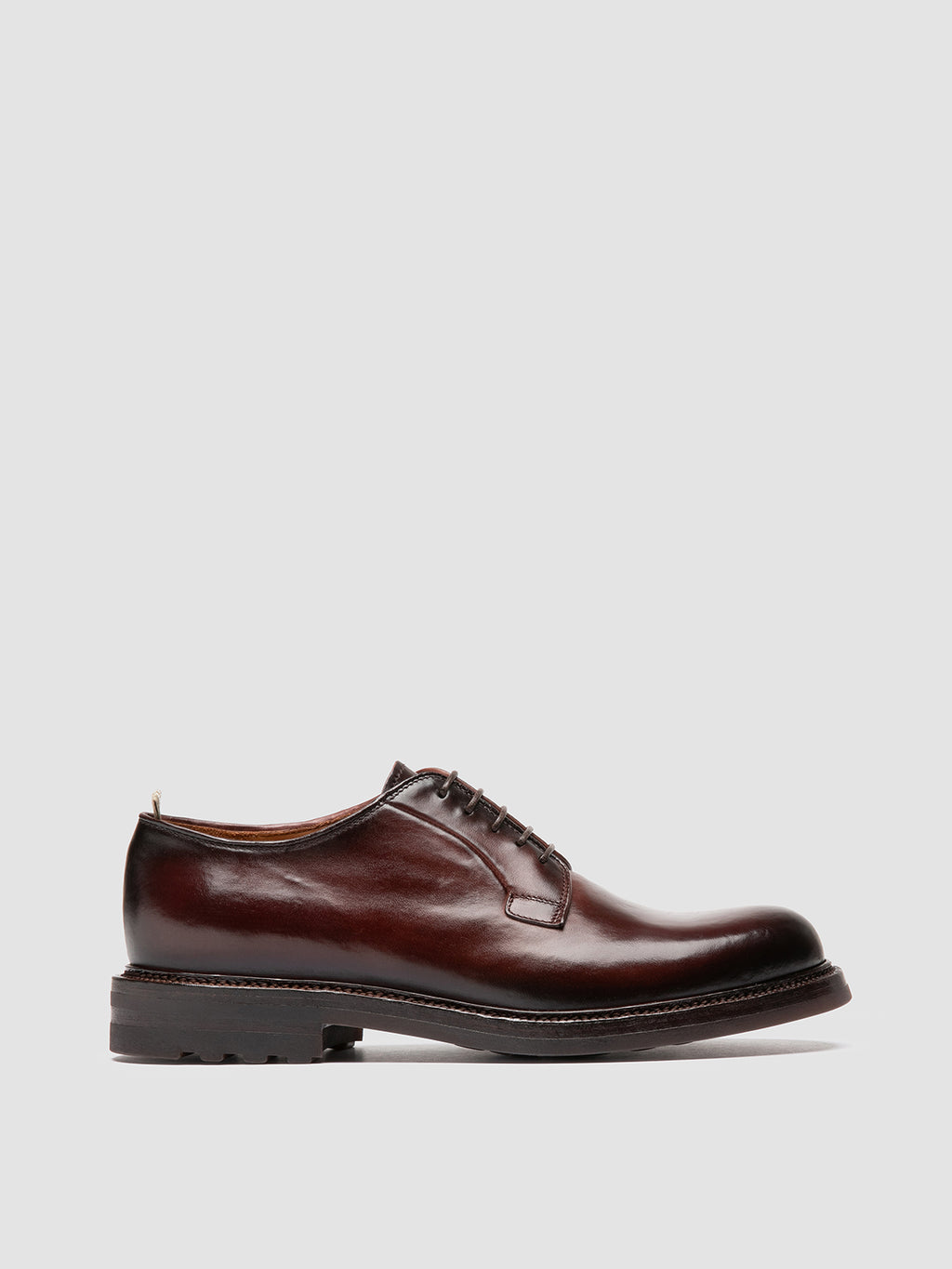 Brown Leather Derby Shoes