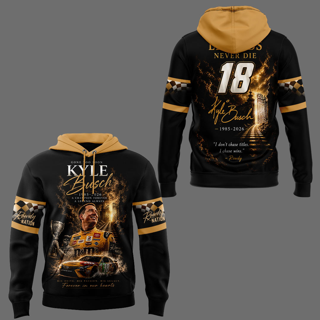 Limited Edition Rowdy Forever Racing Tribute Hoodie-KC05222602