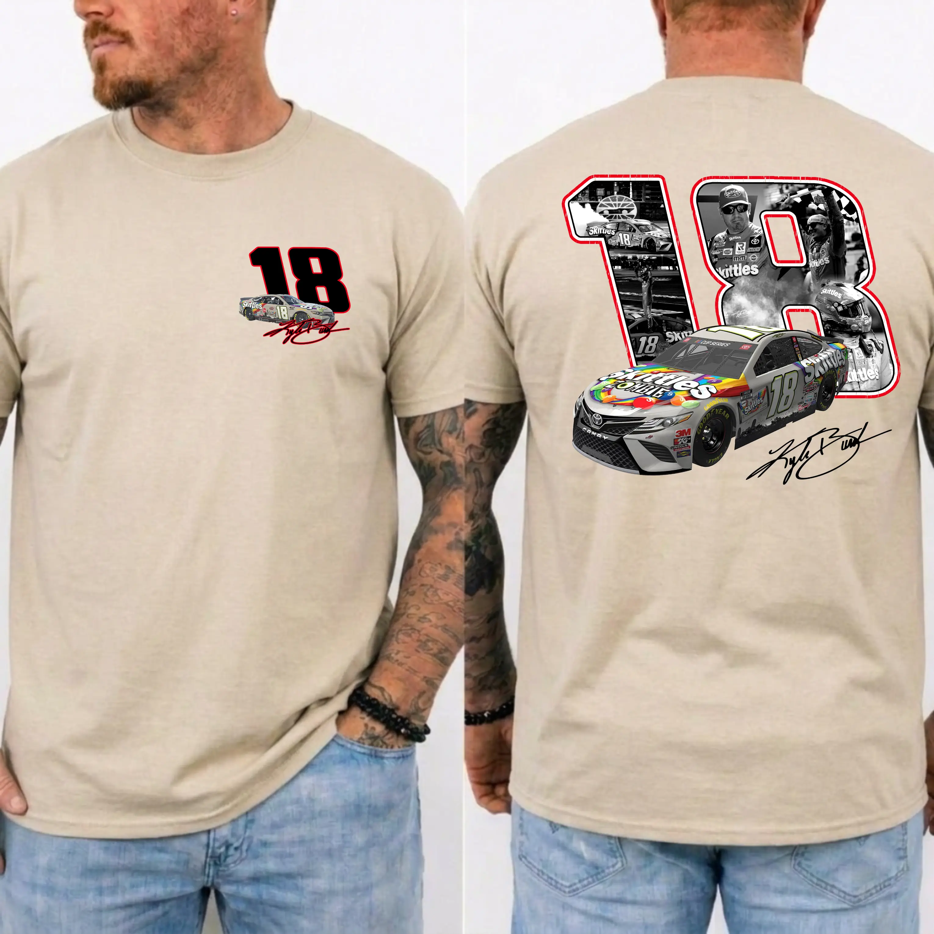 Kyle Busch 18 Tribute Shirt, NASCAR Legend Memorial Tee, RIP Rowdy 1985-2026 Shirt, Vintage NASCAR Tribute Top