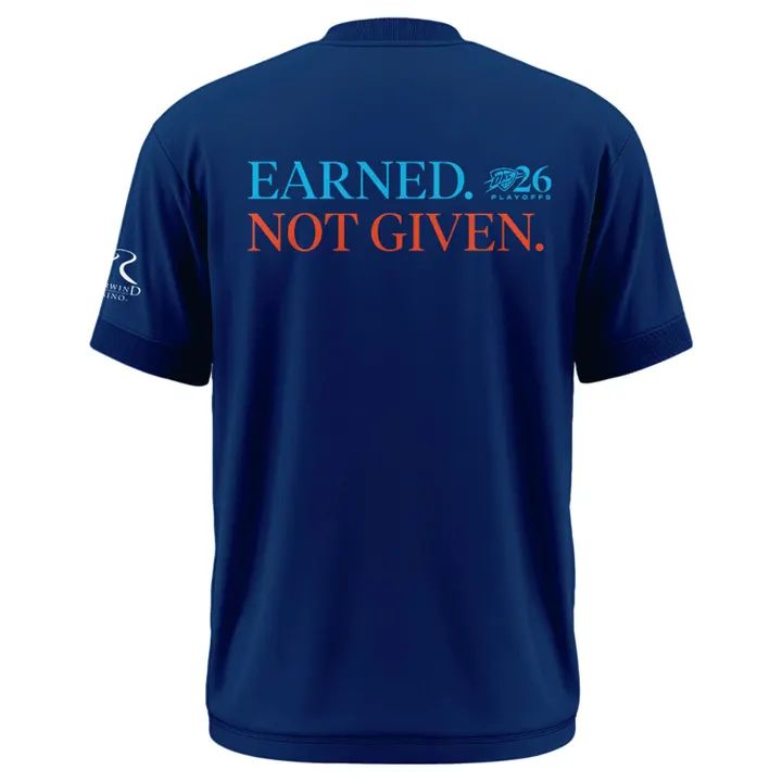 Exclusive Version 2026 Playoffs Oklahoma City Thunder T-Shirt “GET LOUD OKLAHOMA CITY” for fans.