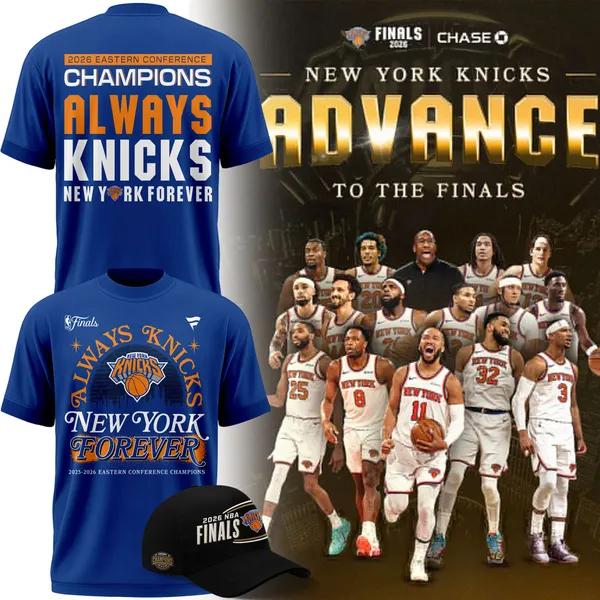 New York Knicks 2026 NBA Eastern Conference Champions T-Shirt