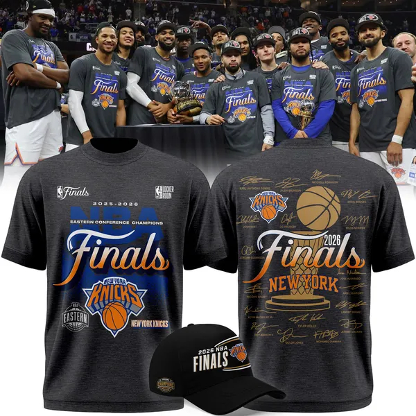 VIP.New York Knicks 2026 NBA Eastern Conference Champions T-Shirt