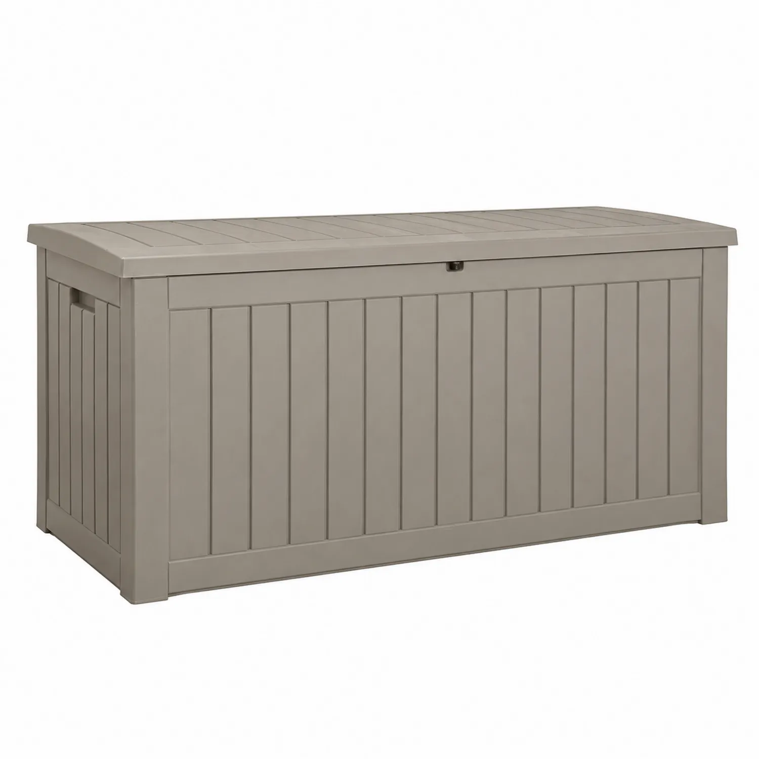 Contenitore portaoggetti in plastica beige 120x45x60 cm-Elqironix