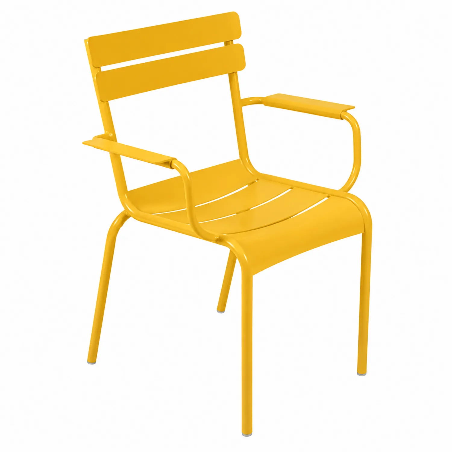 Sedia da giardino in metallo giallo-Elqironix