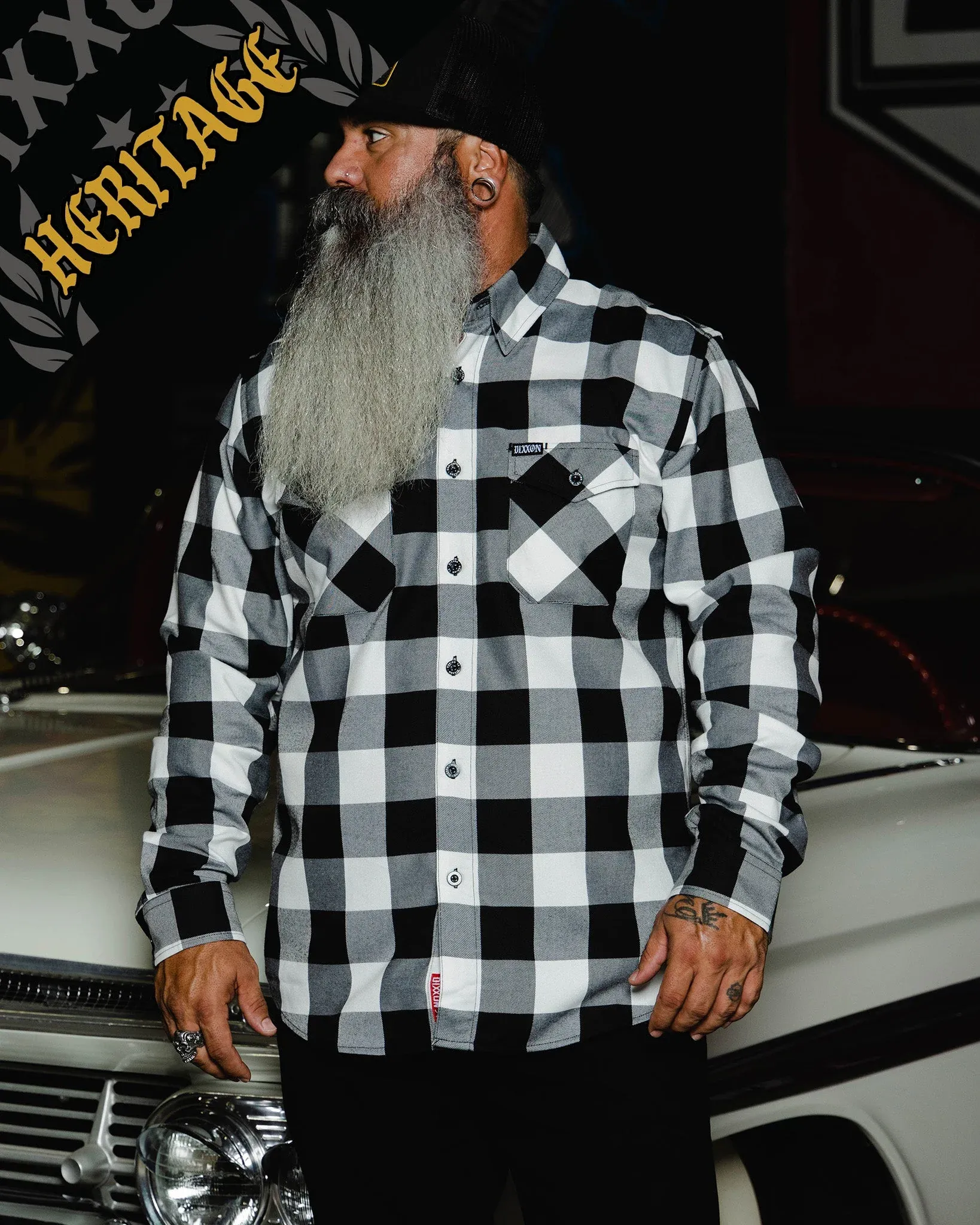 DIXXON Flannel Plaid Flannel Button-Down Shirt - Limited Edition lot of 10！