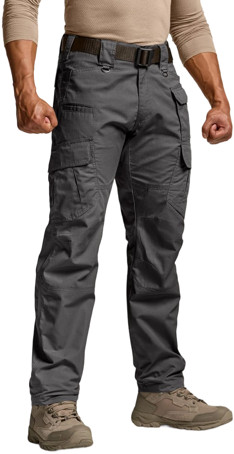 [8-PACK/8-COLOR]Men's Tactical Work Pants 9 Pockets Ripstop