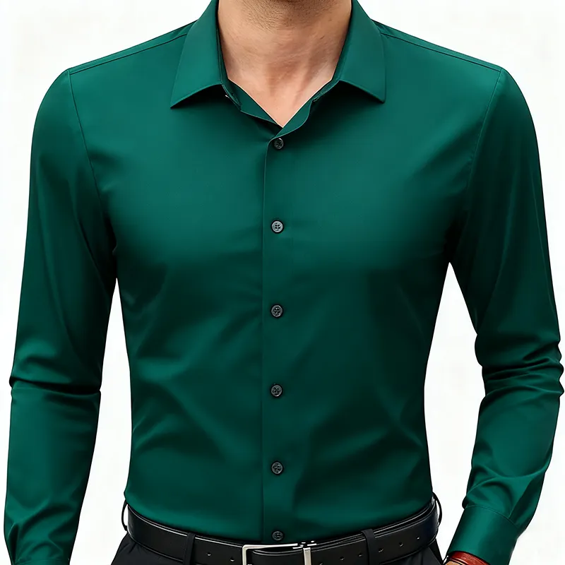 Men’s Long-Sleeve Stretch Shirt