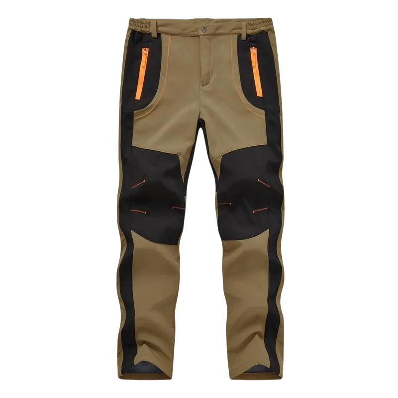 Men's Waterproof Fleece-Lined Softshell Pants