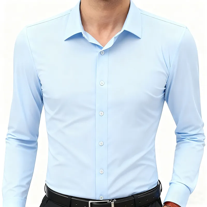 Men’s Long-Sleeve Stretch Shirt