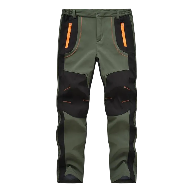 Men's Waterproof Fleece-Lined Softshell Pants