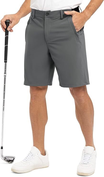 🔥Men's Golf Work Shorts Stretch Waistband Dry Fit
