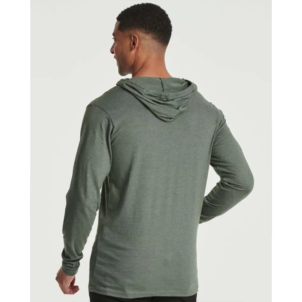 Men's Cotton Lightweight Casual Pullover Drawstring Hoodie With Pocket (Big & Tall)
