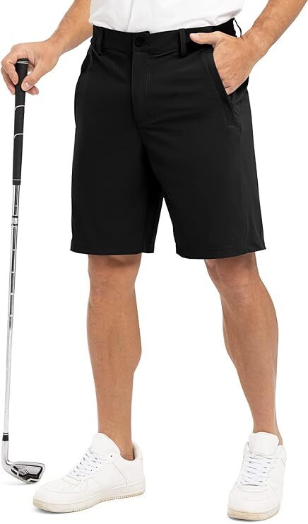 🔥Men's Golf Work Shorts Stretch Waistband Dry Fit