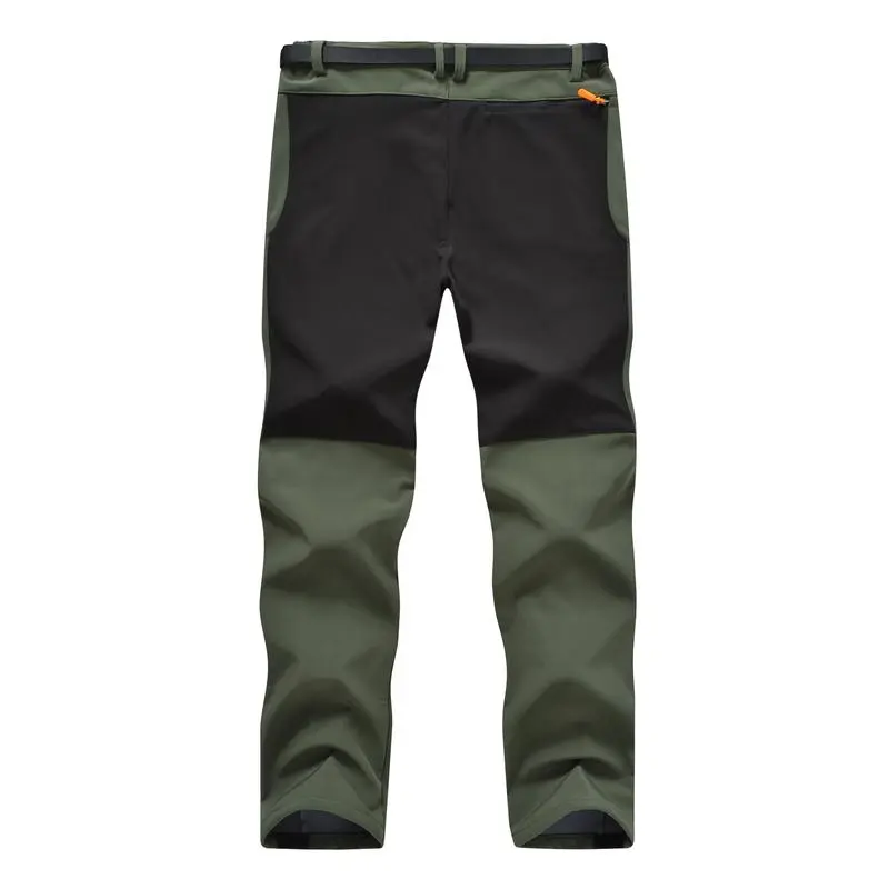 Men's Waterproof Fleece-Lined Softshell Pants