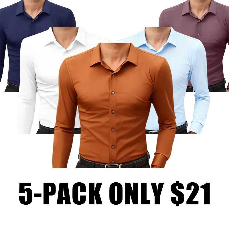 Men’s Long-Sleeve Stretch Shirt