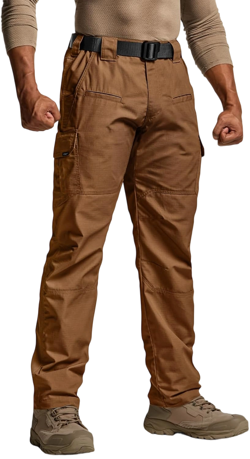 [8-PACK/8-COLOR]Men's Tactical Work Pants 9 Pockets Ripstop