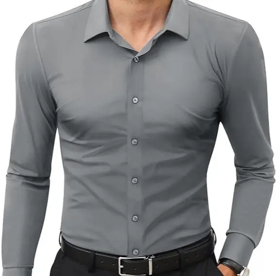 Men’s Long-Sleeve Stretch Shirt