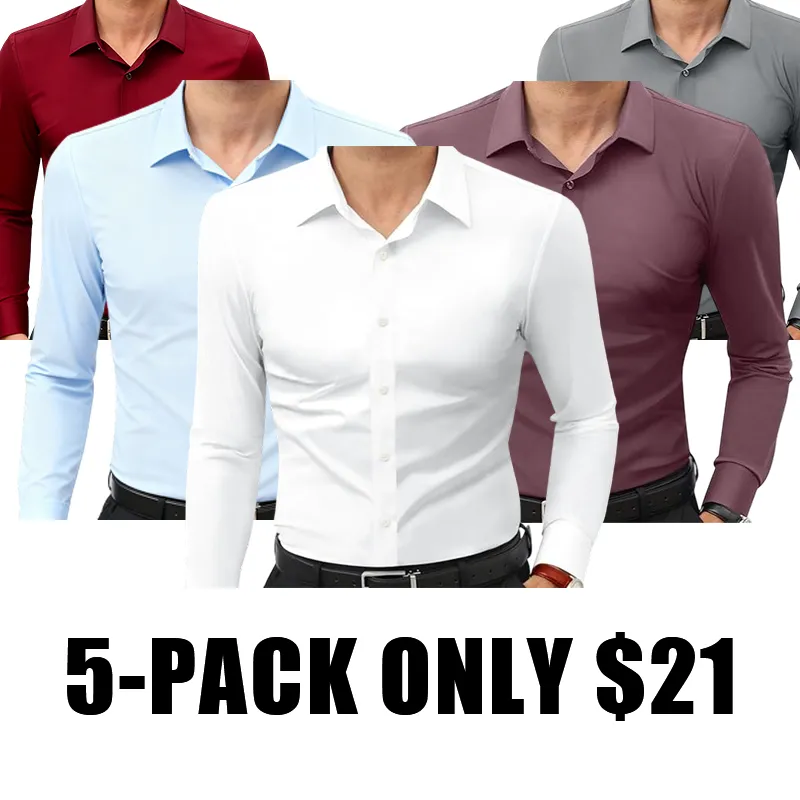 Men’s Long-Sleeve Stretch Shirt