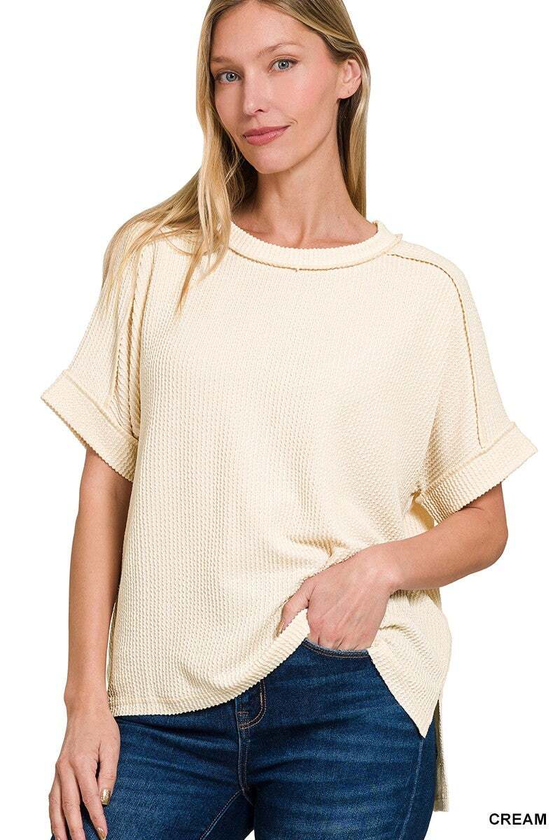 ⏰Hot Sale-2025 Tops Short Sleeve T-Shirts Cute Round Neck T-Shirts Shirts (Multiple Colors)