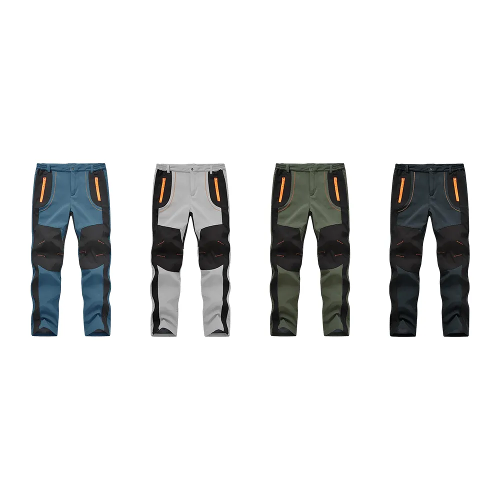 Men's Waterproof Fleece-Lined Softshell Pants