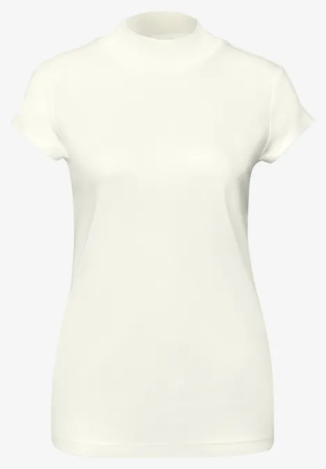 Basic T-Shirt mit Turtle Neck