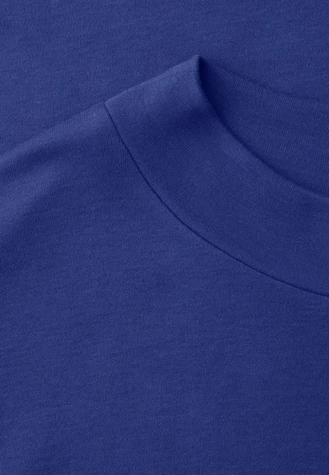 Basic T-Shirt mit Turtle Neck