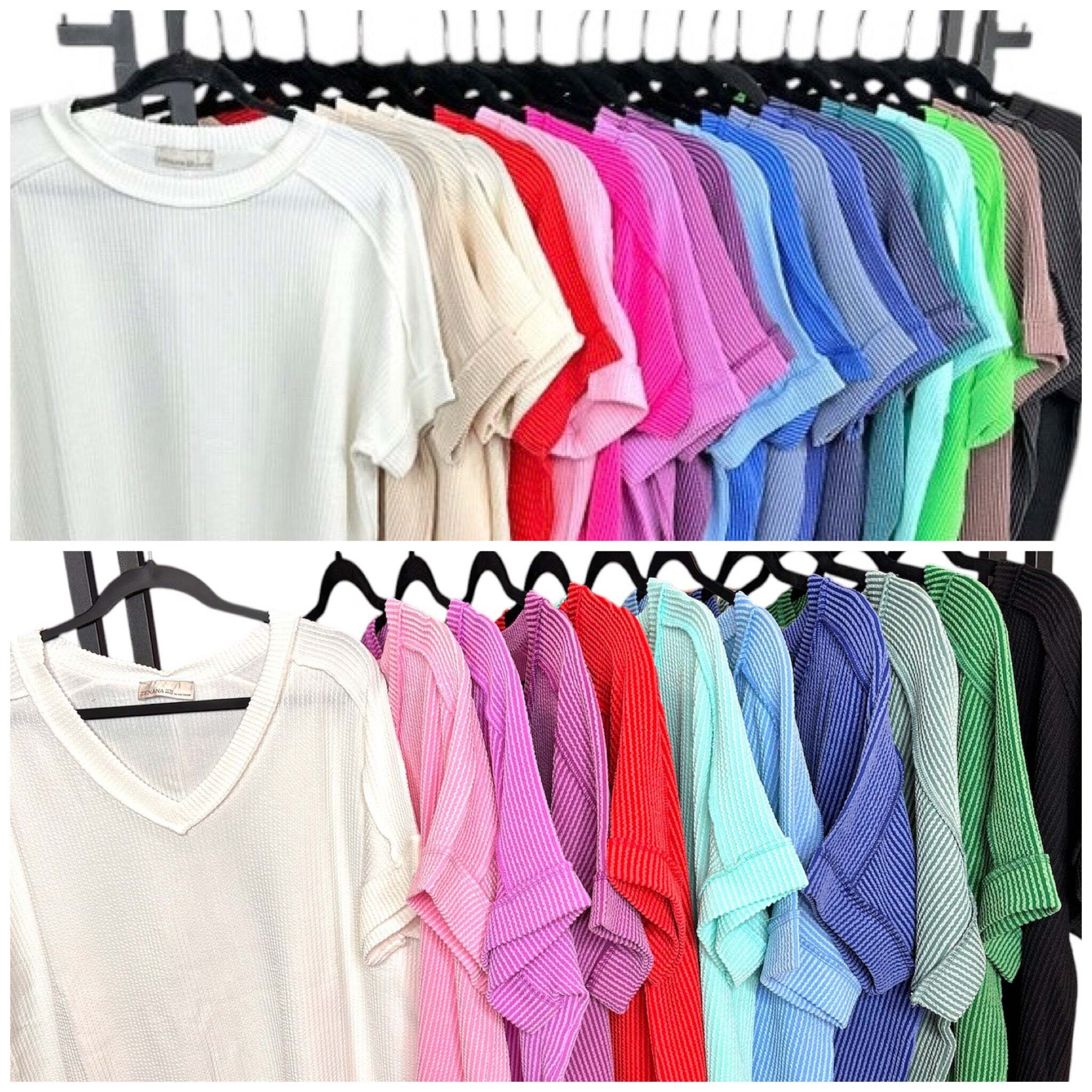 ⏰Hot Sale-2025 Tops Short Sleeve T-Shirts Cute Round Neck T-Shirts Shirts (Multiple Colors)