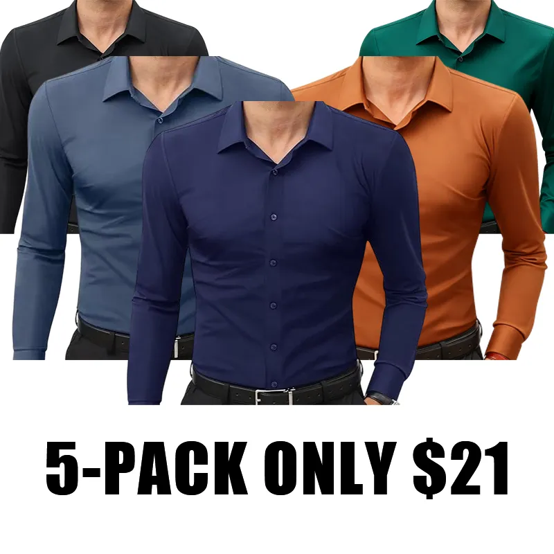Men’s Long-Sleeve Stretch Shirt