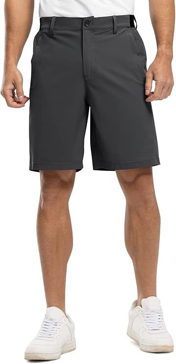 🔥Men's Golf Work Shorts Stretch Waistband Dry Fit