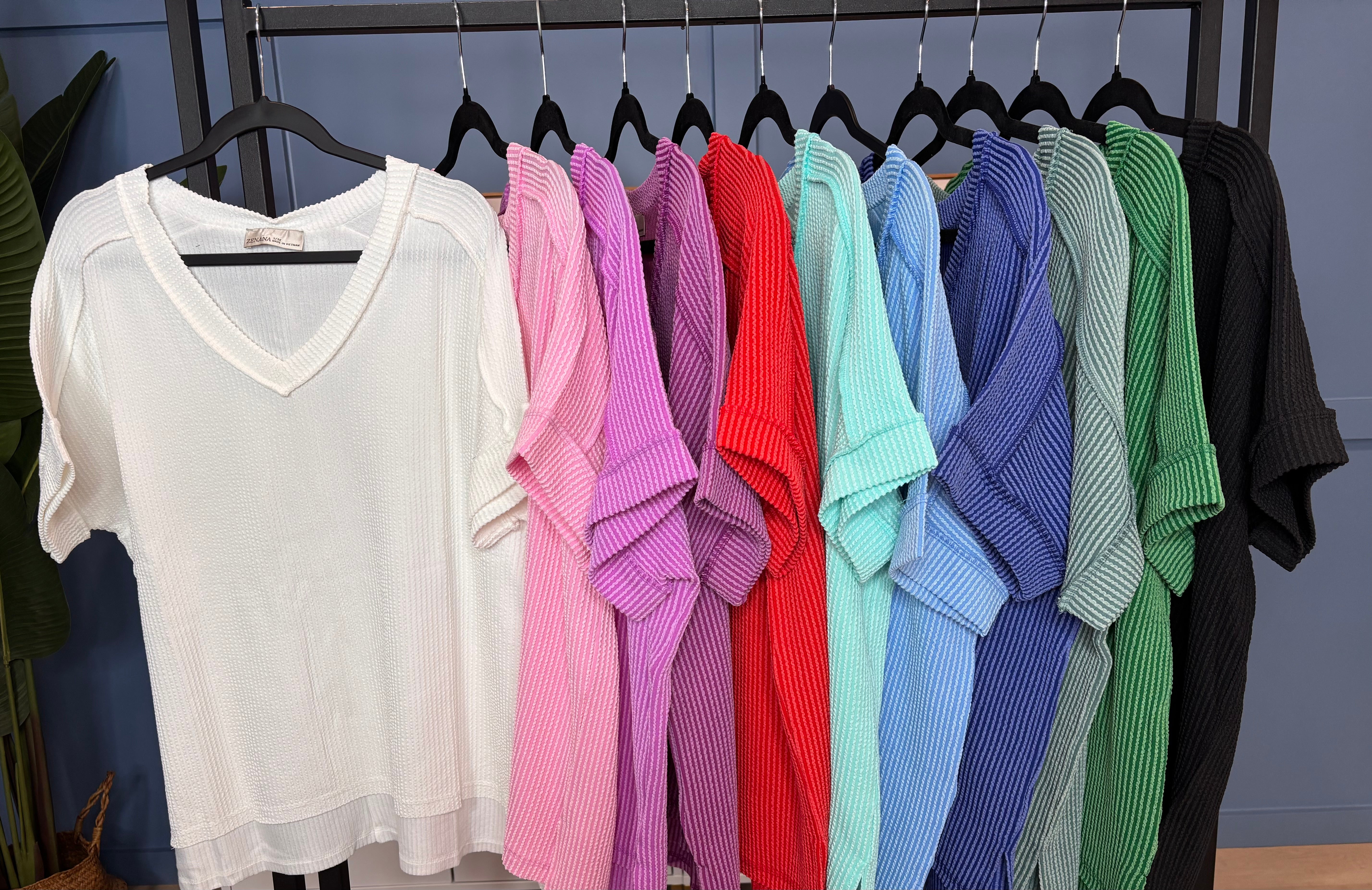 ⏰Hot Sale-2025 Tops Short Sleeve T-Shirts Cute Round Neck T-Shirts Shirts (Multiple Colors)