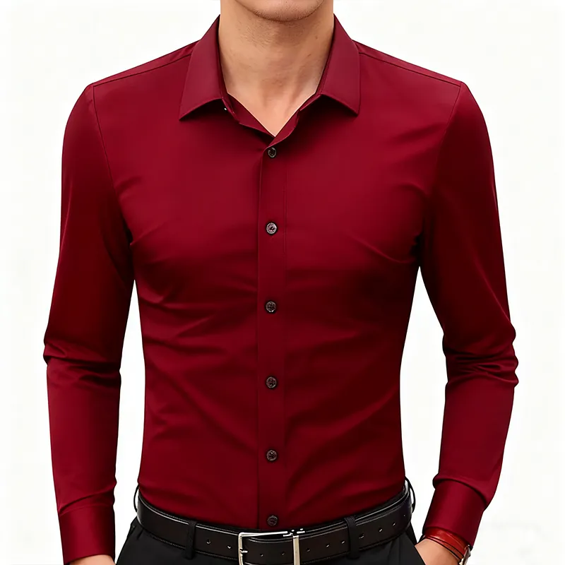 Men’s Long-Sleeve Stretch Shirt