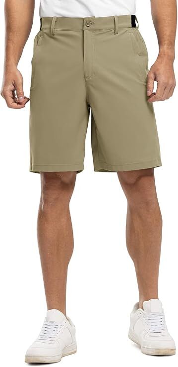 🔥Men's Golf Work Shorts Stretch Waistband Dry Fit