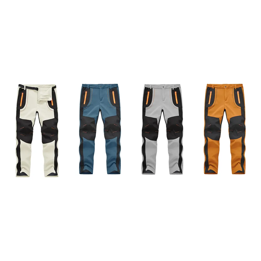 Men's Waterproof Fleece-Lined Softshell Pants