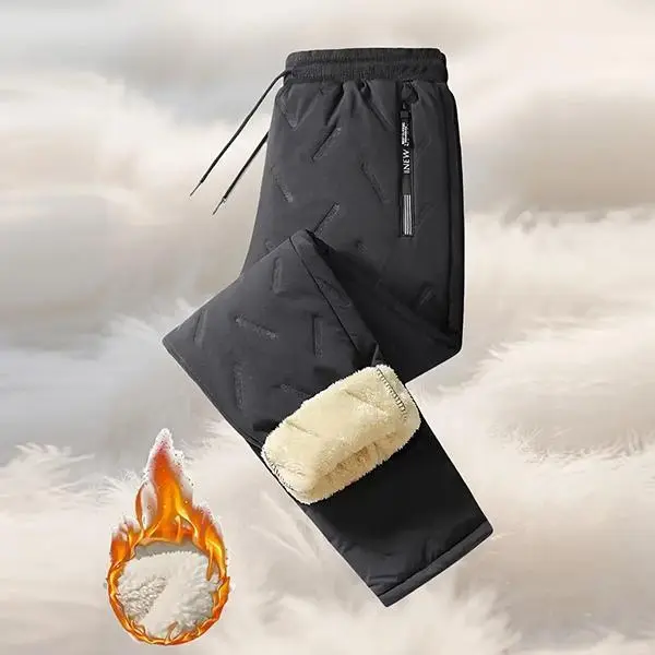 Men’s Thermal Fleece-Lined Winter Pants – Warm, Functional & Stylish Outdoor Trousers