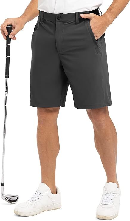 🔥Men's Golf Work Shorts Stretch Waistband Dry Fit