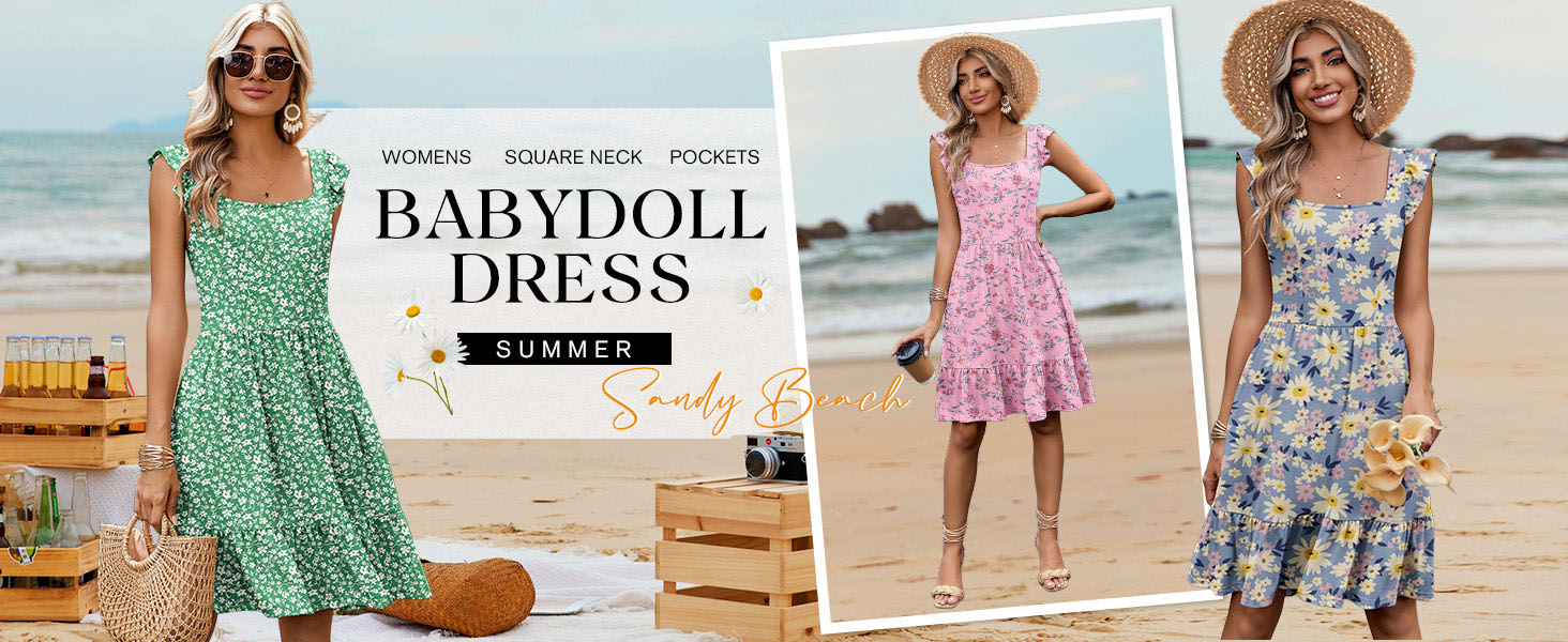 ruffle dress